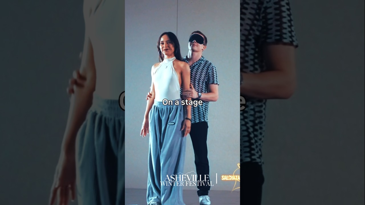 Dancing with a Blindfold on 👨‍🦯🔥 Insta: @leolorenzooo  