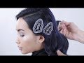 Shining Sapphire Holiday Hair Styling Tutorial by Antonio Estrada (@antestradahair)