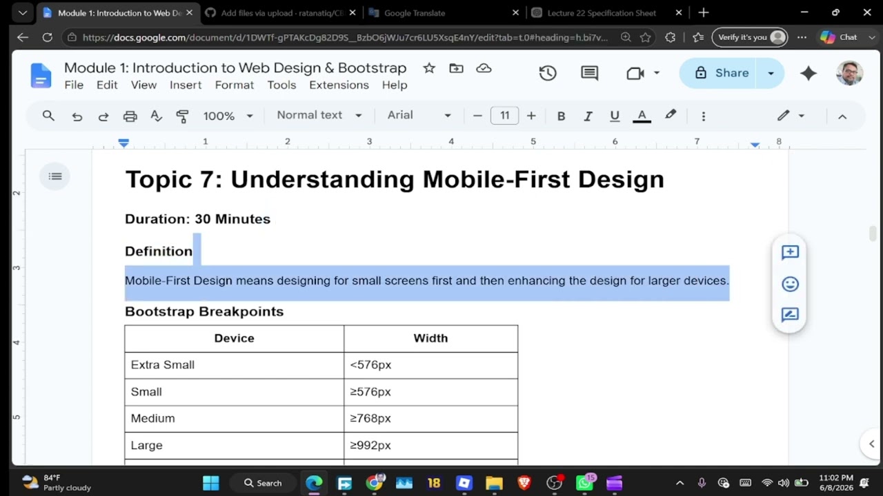 Module 1: Introduction to Bootstrap - YouTube