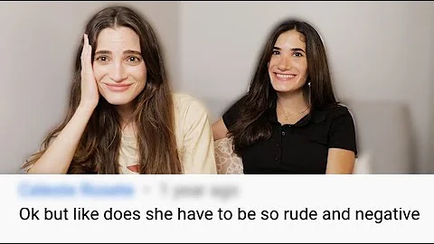 I'm RUDE AND NEGATIVE? Reacting To Hate Comments W...