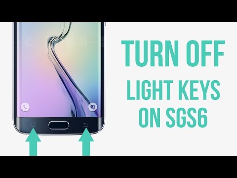 Disable backlight keys