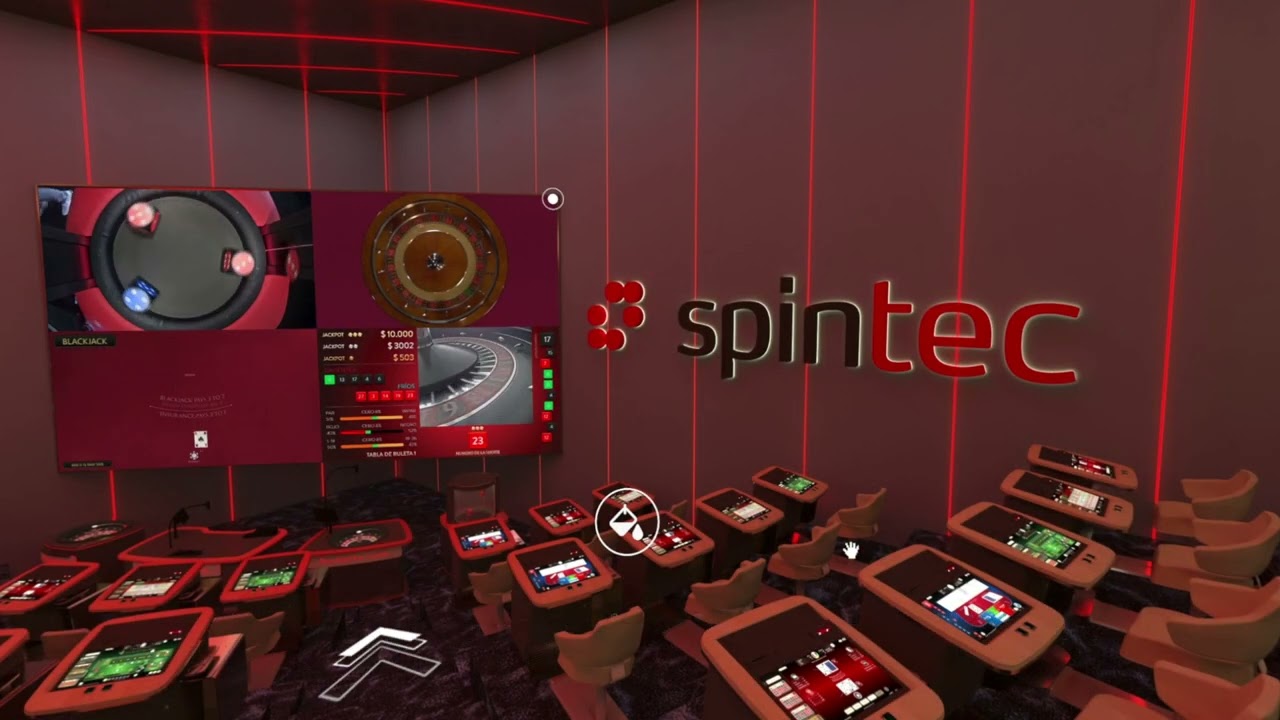 Spintec's 360° virtual showroom - An immersive electronic table game virtual tour