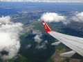 Взлет из Пулково Boeing 737-800 Nordwind