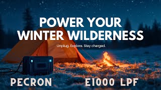 PECRON E1000LFP Portable Power Station 1800W 1024Wh 