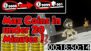 Fastest Way to Get Coins in Super Mario Odyssey (9999 in 18:50)