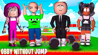 ROBLOX OBBY, BUT YOU CAN'T JUMP! | Funny Moments screenshot 1