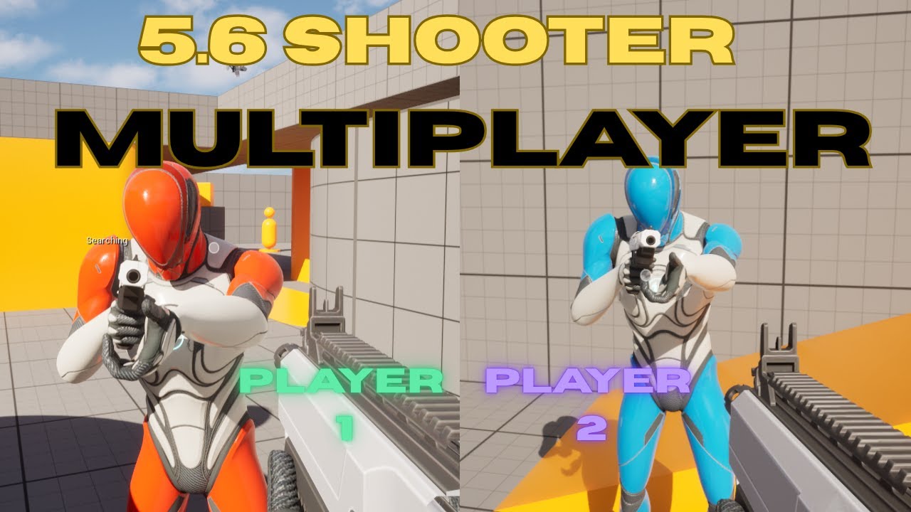 Unreal Engine 5.6 Multiplayer Shooter Template - YouTube