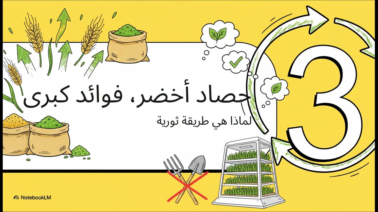 معلومه #استنبات #الشعير 