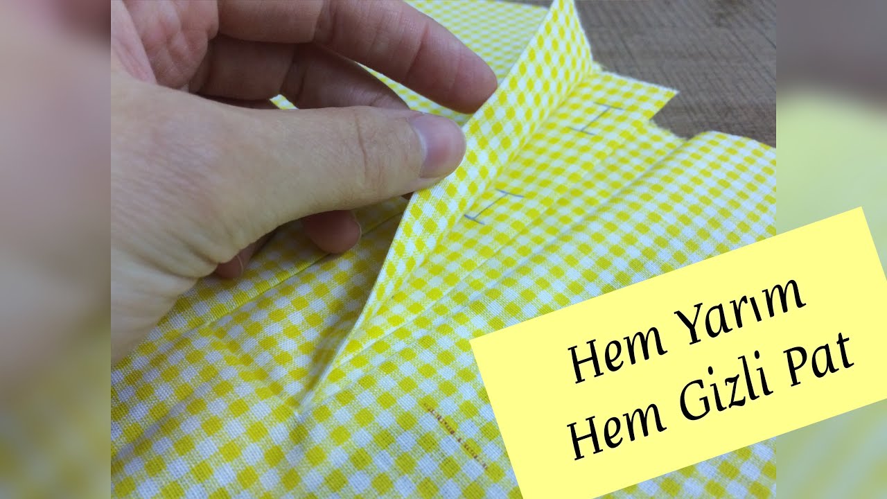 KOLAY VE HATASIZ PAT NASIL YAPILIR? | TEK GÖMLEKTE HEM YARIM HEM GİZLİ PAT YAPIMI 🌟 | Saadet Yalvaç