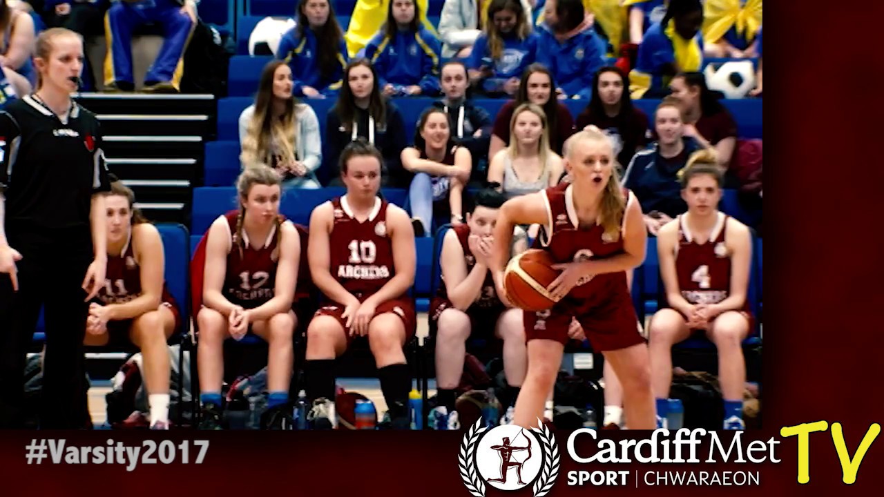 Cardiff Met Archers Basketball SLOMO action from Varsity2017 YouTube
