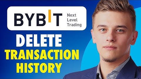 How to delete transaction history on ByBit