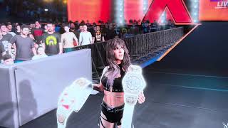 Dakota Kai custom ring gear entrance 1 