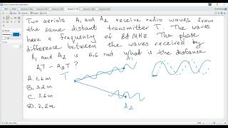 Famous Ex. 5. IB Physics C3, Paper 1A. Superposition of waves. Phase difference. Net Worth