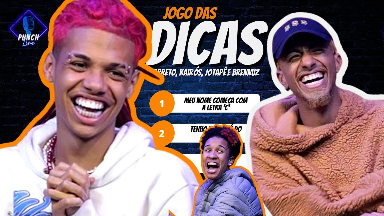 Jotapê e Brennuz vs Kairós e Barreto - Jogo das 3 dicas