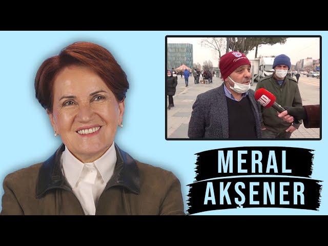 MERAL AKŞENER SİYASİ SOKAK RÖPORTAJLARINI İZLİYOR!