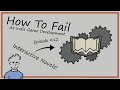 How to fail at interactive novel games