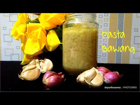 Cara cepat dan praktis dalam menyiapkan bumbu - Pasta Bawang