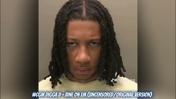 #CGM Digga D - Bine On Em (Uncensored/Unreleased version) #diggad #rap #ukdrill #centralcee #fredo 