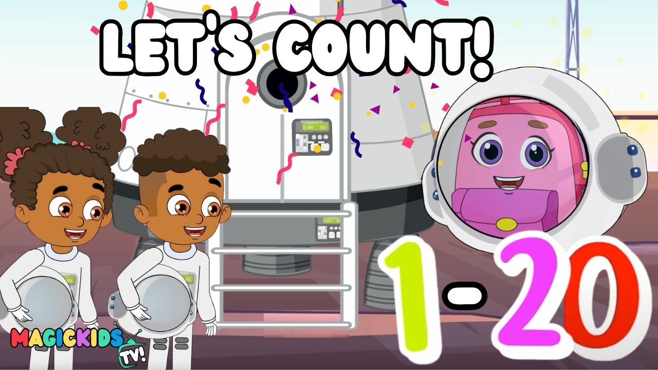 LET'S COUNT! Part 1 | 1-20 | Counting is FUN! | 123 Song | Kids Songs ...