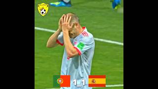 Portugal Vs Spain ( Ronaldo🤯) absolute madness 2018 #football