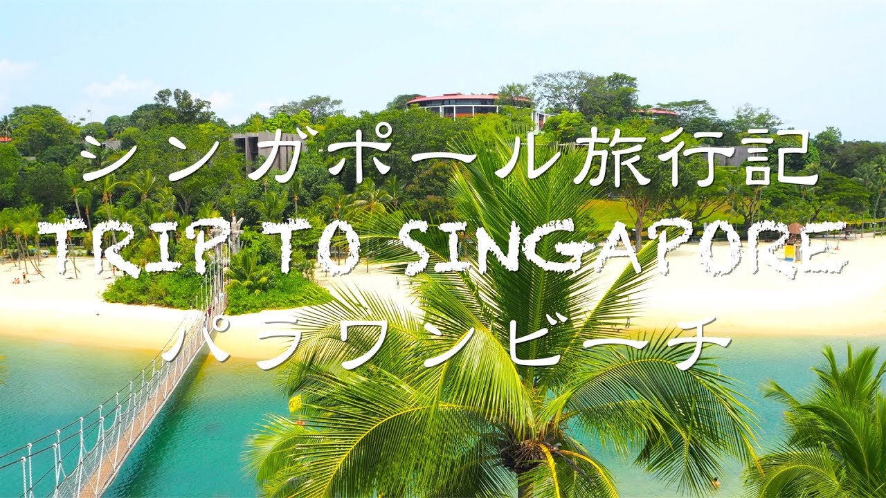 旅動画 パラワンビーチを散歩 シンガポール旅行記 Walk On Palawan Beach Trip To Singapore Youtube