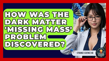 How Was The Dark Matter 