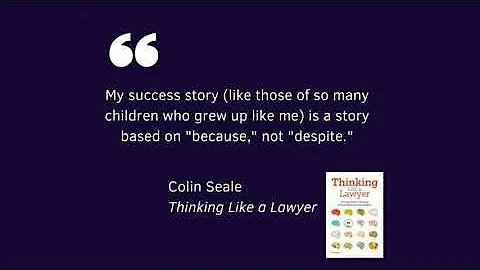 Thinking Like a Lawyer: A Framework for Teaching Critical Thinking to All Students by Colin Seale