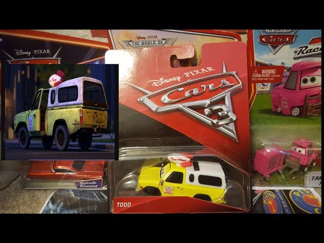 Disney Pixar Cars 3 Todd The Pizza Planet Truck (Walgreens