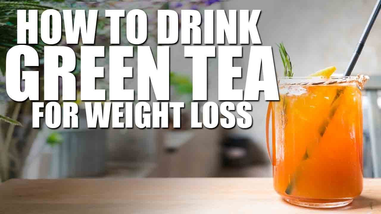 How to drink green tea for weight loss - YouTube