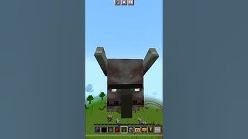Ravager Titan. No Mods!!! #minecraft #ravager #titans