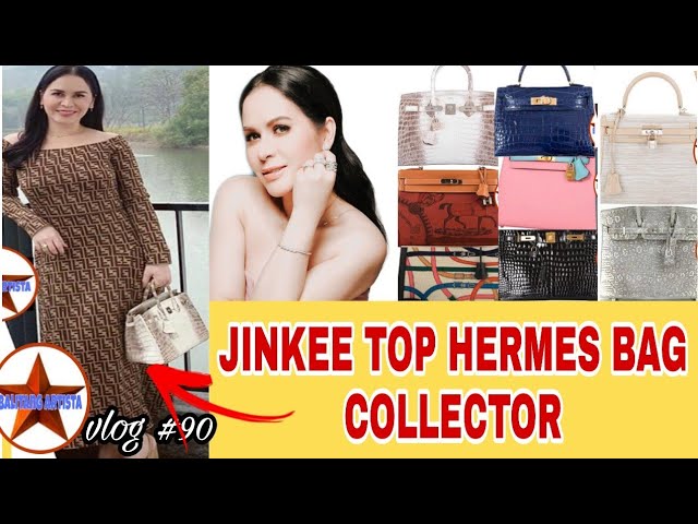 JINKEE PACQUIAO OWNED 16 HERMES PARIS BAGS, ENGLISH CAPTION