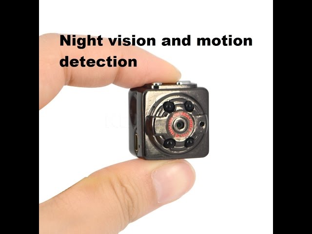 The SQ8 Mini DV Night Vision Motion Detection Camera In Depth