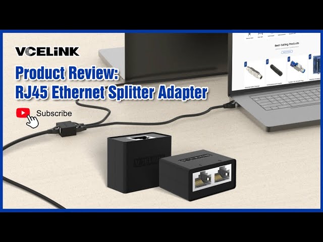 1000M Gigabit Network Switch RJ45 Internet Splitter LAN Cable Extension  Adapter