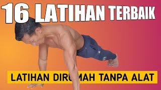 16 LATIHAN TERBAIK DIRUMAH TANPA ALAT