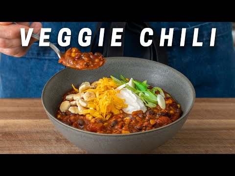 Quick Vegetarian Chili You Won39t Miss the Meat  WEEKNIGHTING