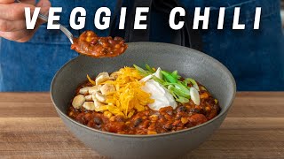 Quick Vegetarian Chili (You Won't Miss the Meat) | WEEKNIGHTING
