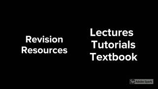 ORG20002 Revision Video S2 2018