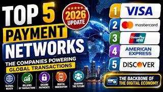 Top 5 Payment Networks 🌐 | The Companies Powering Global Transactions in 2026