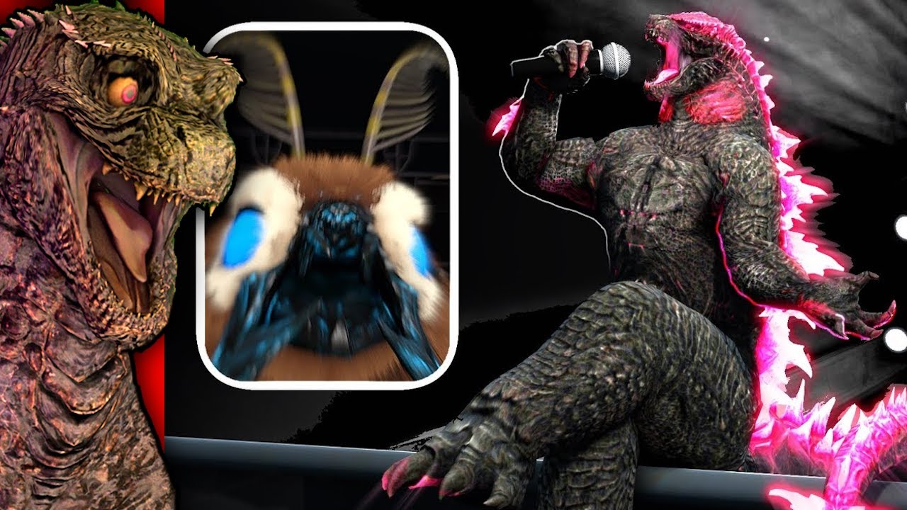 САМЫЕ СМЕШНЫЕ видео Годзиллы и Мотры