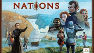 Nations the Board Game Solo Playthrough - Age of Antiquity