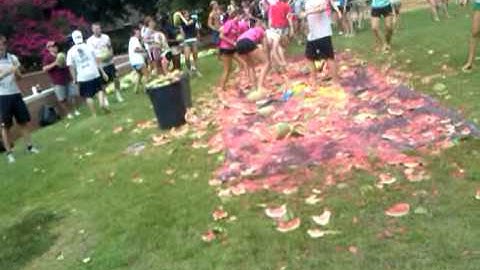 Lambda Chi Alpha Watermelon Bash 2010 Slip-N-Slide Event