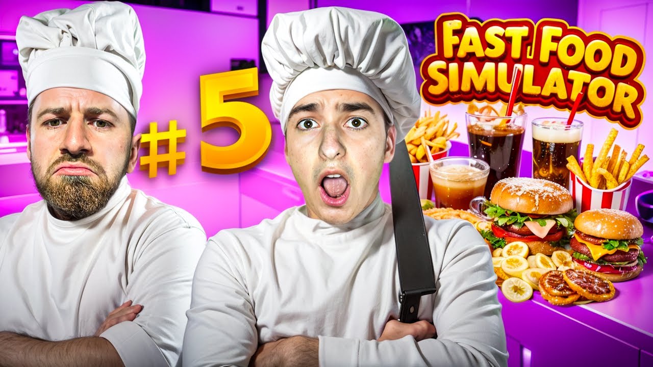 ԻՆՁ ԵԿԵԼ ԵՆ ՕԳՆԵԼՈՒ ԻՄ 2 ԸՆԿԵՐՆԵՐԸ😜 / Fast Food Simulator 🍔