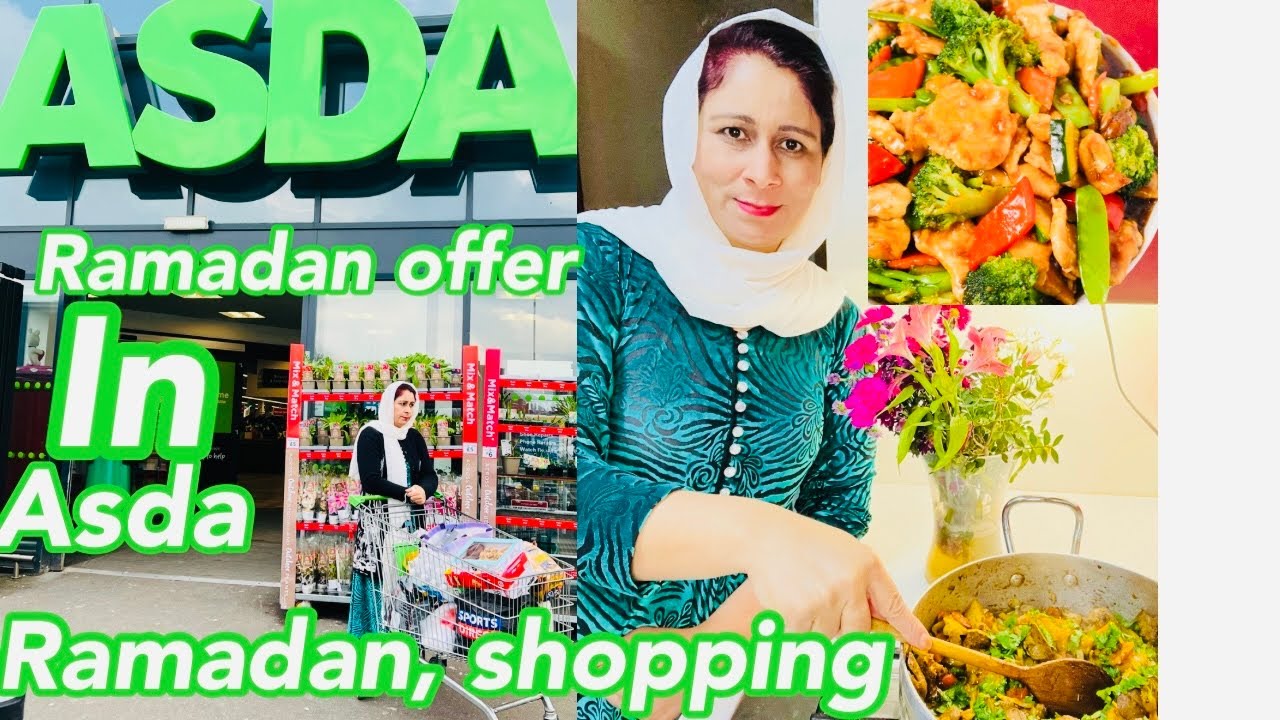 Ramadan Grocery Shopping In UK || Ramdan Special Offer In Asda ||Chicken Liver With Mixed Vegetables
