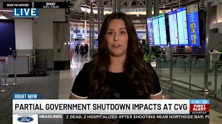 Partial government shutdown impacts at CVG