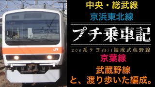 【プチ乗車記#8】209系ケヨM71編成