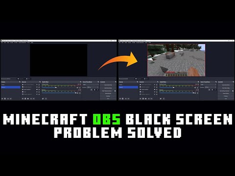 Minecraft OBS Black Screen Problem Fixed | 100% Working Solution