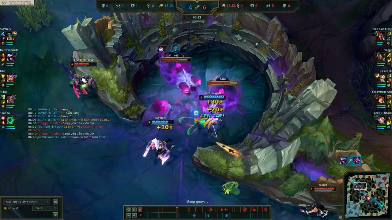 Olaf Talon vs Darius,Ezreal,Blitzcrank,Nidalee
