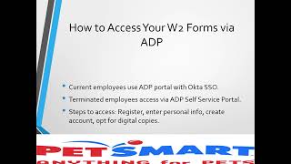 How to Access PetSmart Pay Stubs & W2s Online