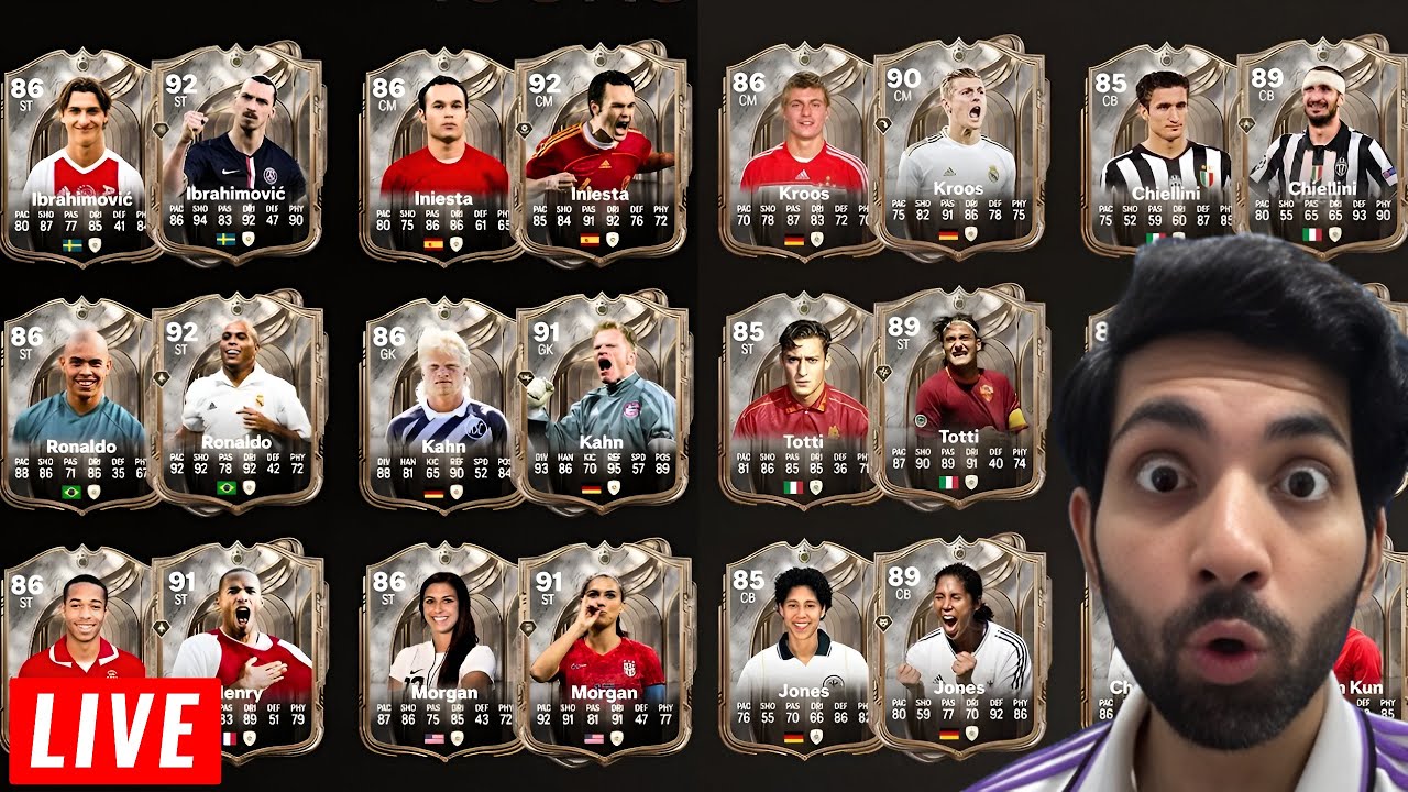 DEBUT ICONS UPGRADE TONIGHT LIVE || EAFC 26 LIVE