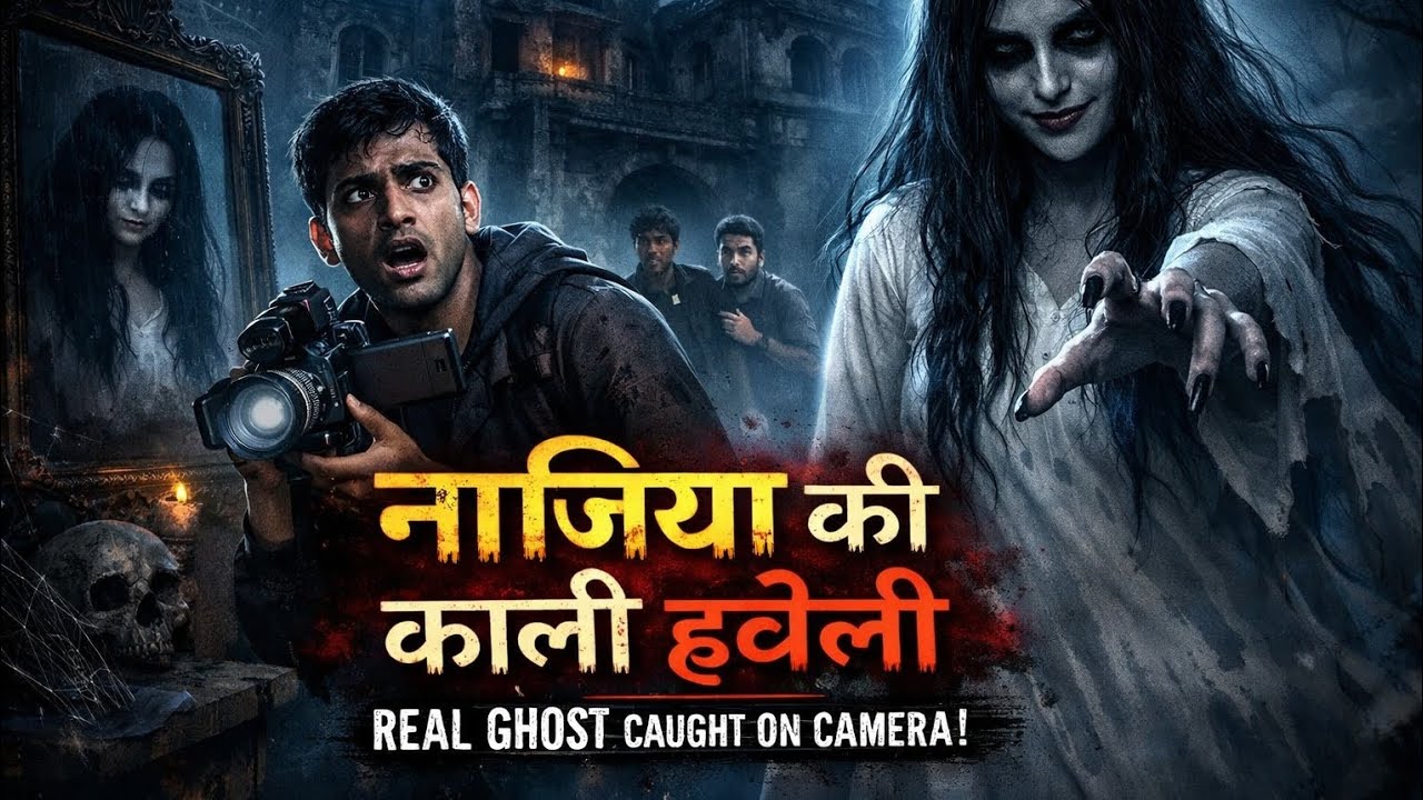 REAL GHOST CAUGHT ON CAMERA|HINDI HORROR|HINDI